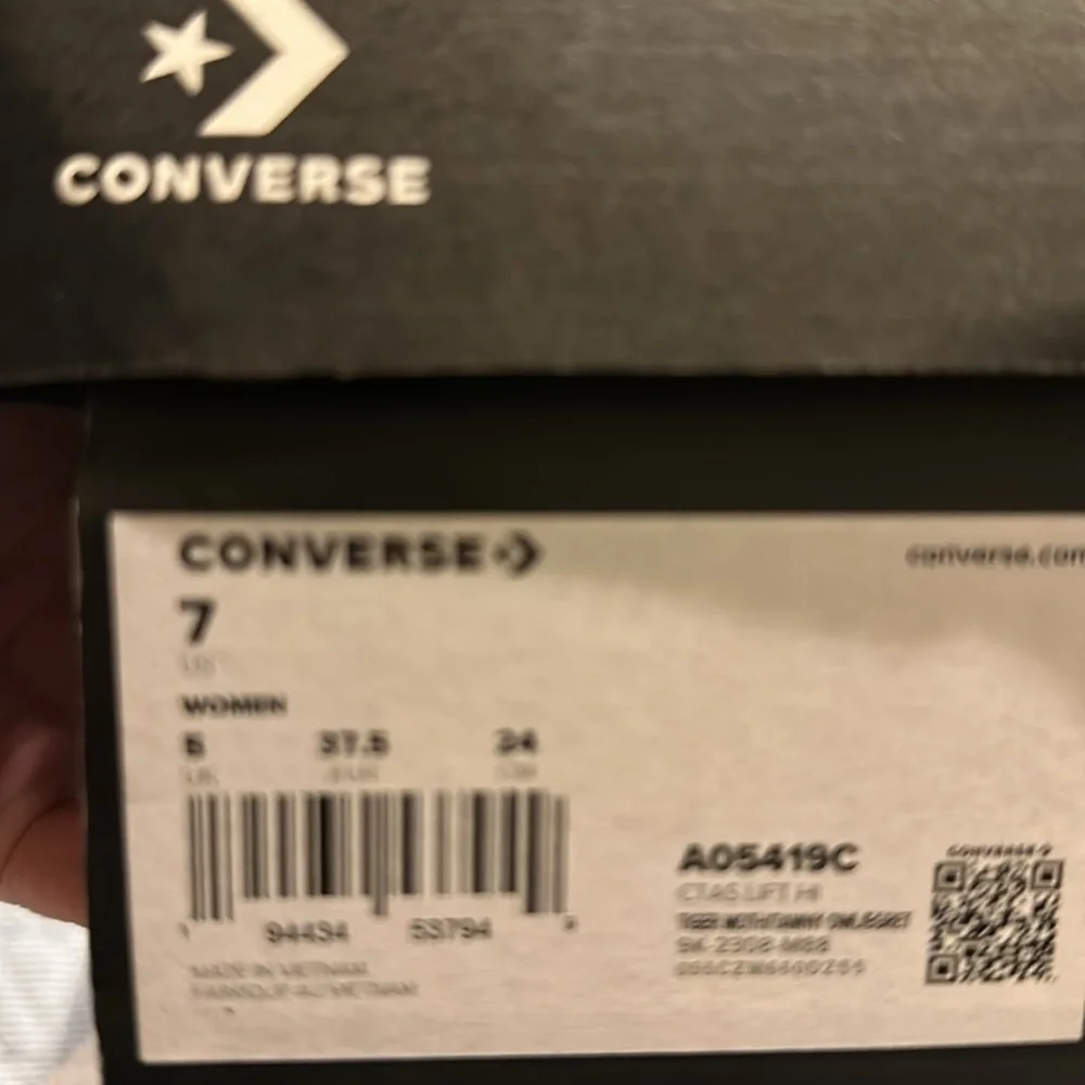 NWT converse Chuck Taylor All Star Lift Platform Suede Tiger MothTawny OwlEgret